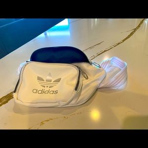 Adidas Premium waist pack/ Cross Body White